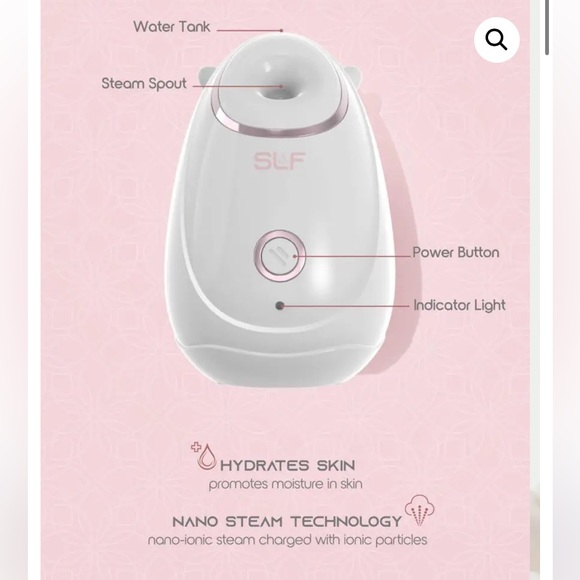 SLF Nano Mist Facial Steamer NEW in Box - Picture 3 of 4